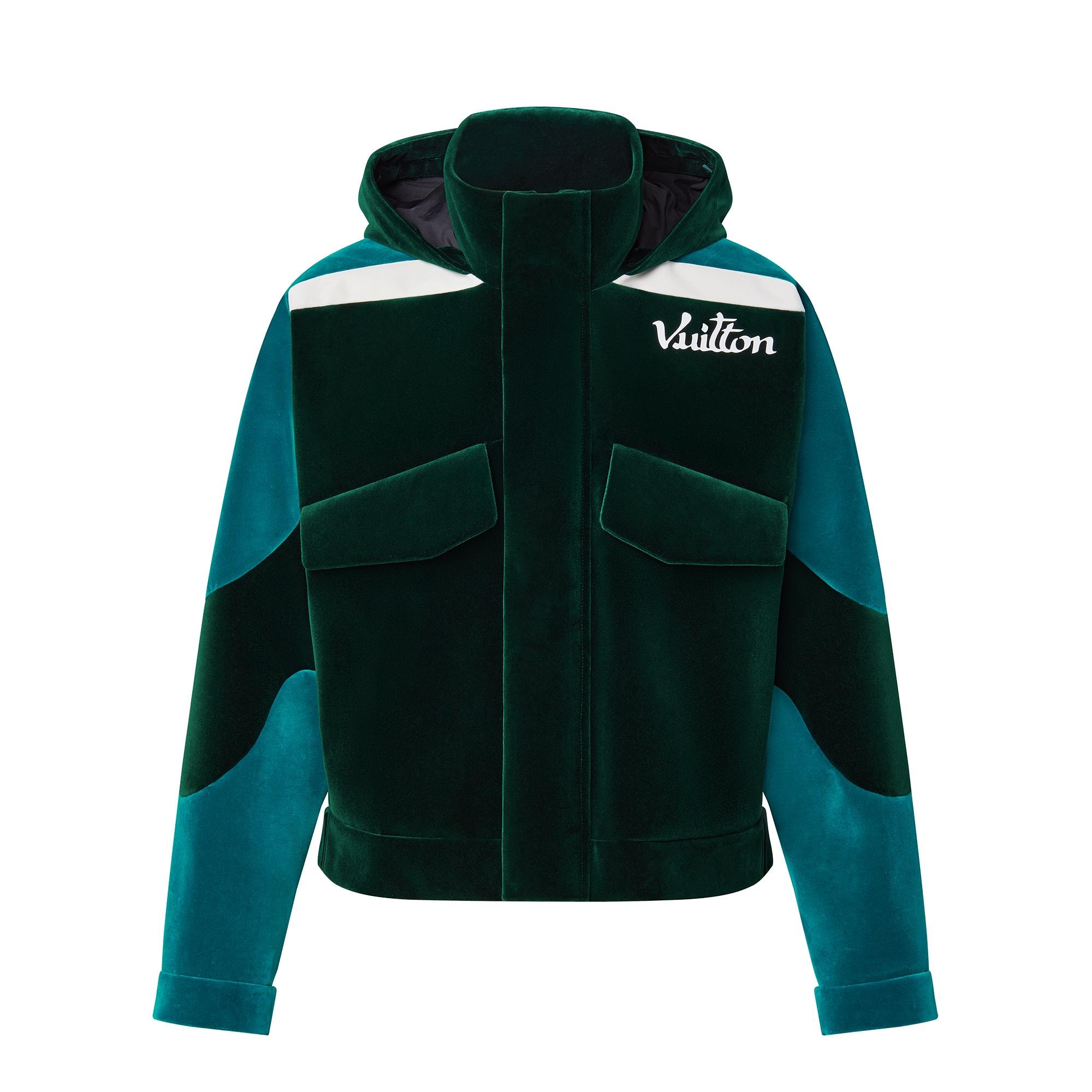 Technical Taped Velour Windbreaker - Outerwear and Coats - 1AAHI2 